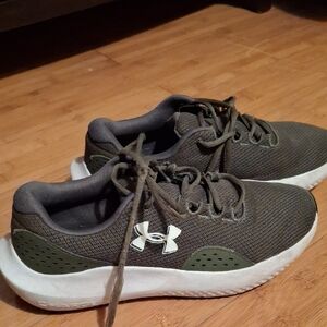 Under Armour Men's Olive Athletic Shoes